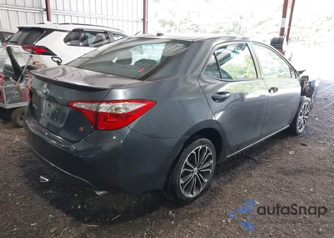 2014 Toyota Corolla S Premium z USA, uszkodzony, nr VIN 2T1BURHE8EC110308